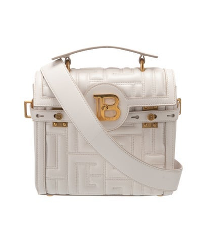 Balmain Leather Shoulder Bag