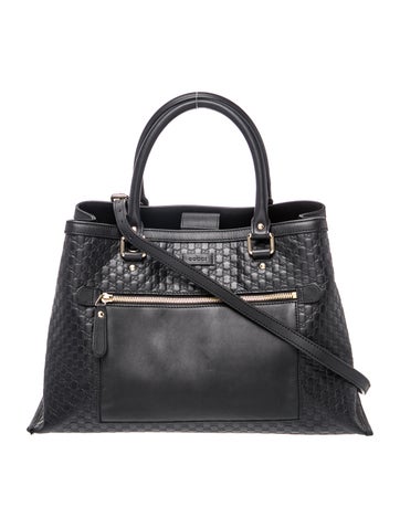 Microguccissima Top Handle Bag