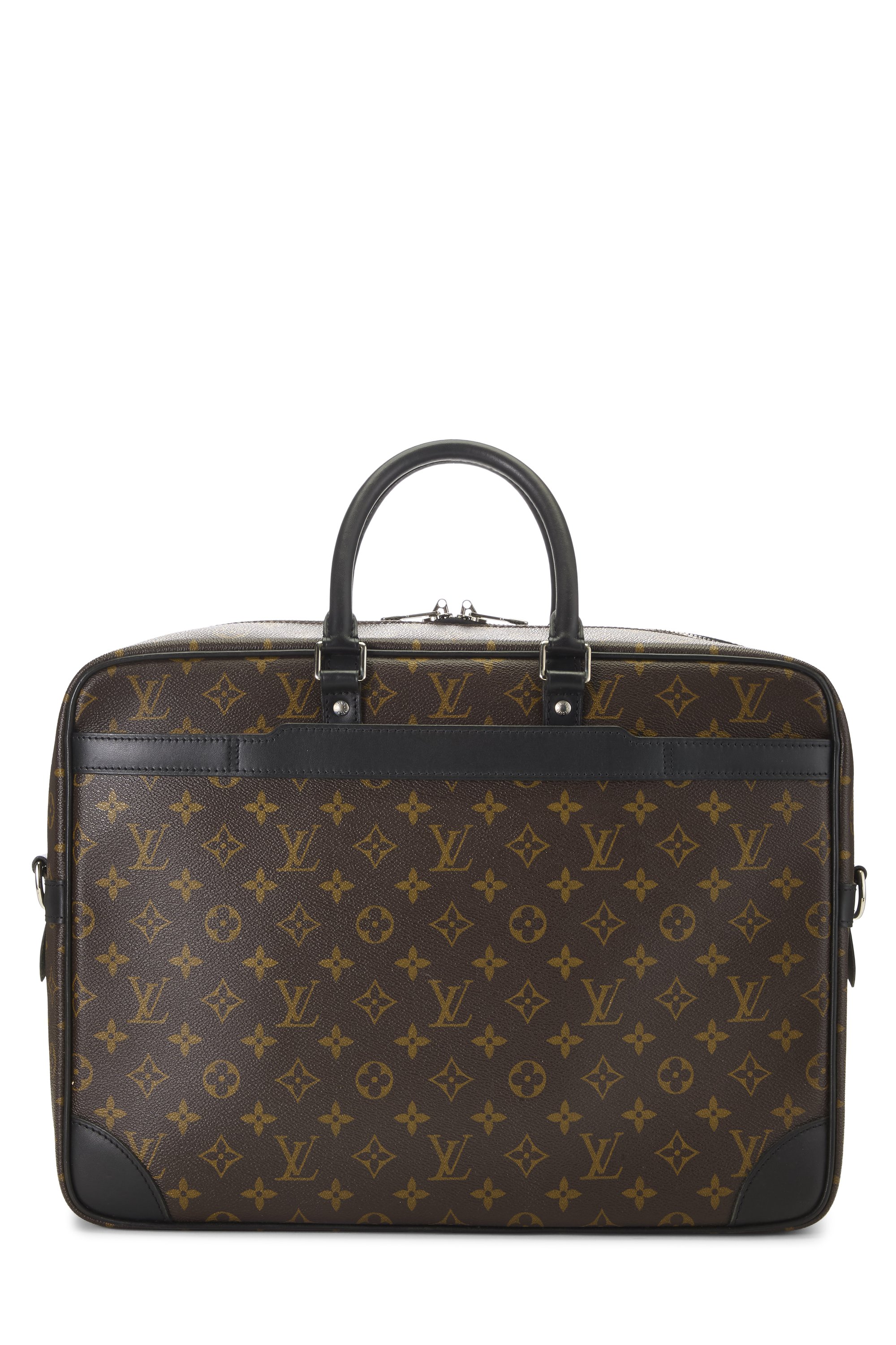 Monogram Macassar Porte Documents-Voyage GM