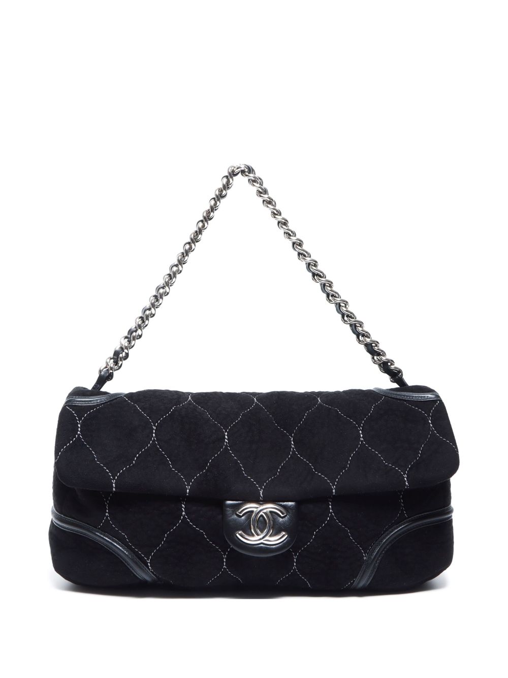 2008-2009 suede shoulder bag