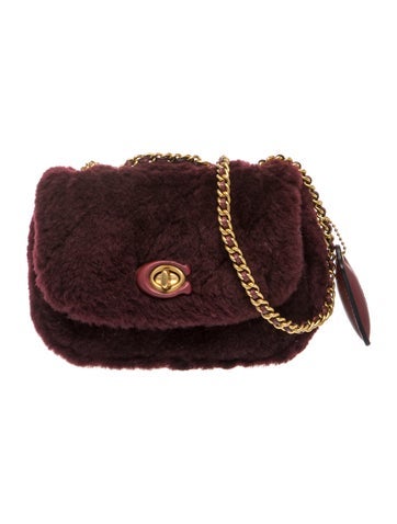 Shearling Shoulder Bag