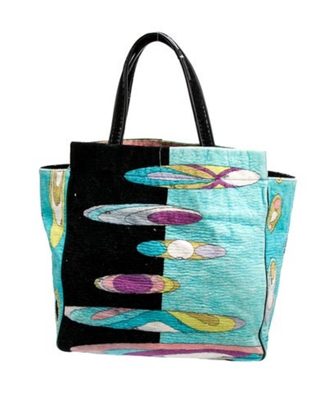 Emilio Pucci Pucci Terry Cloth Tote