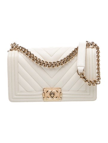 Medium Chevron Boy Bag