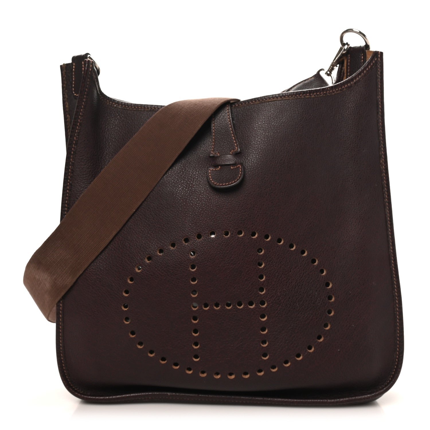 Hermes Fjord Evelyne GM Chocolate