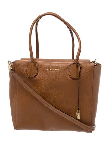 Leather Top Handle Bag