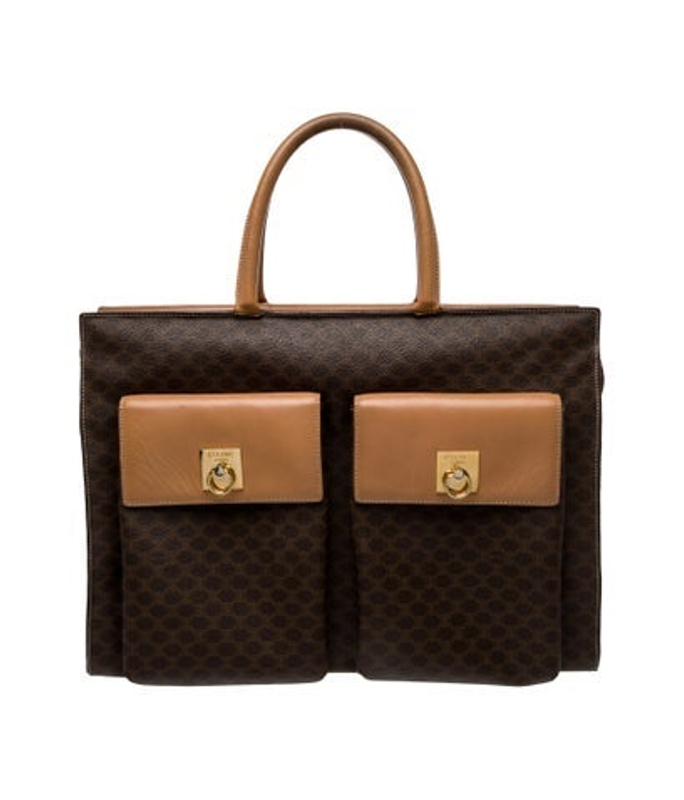 Celine Monogram Top Handle Bag Vintage