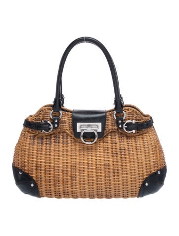 Rattan Shoulder Bag