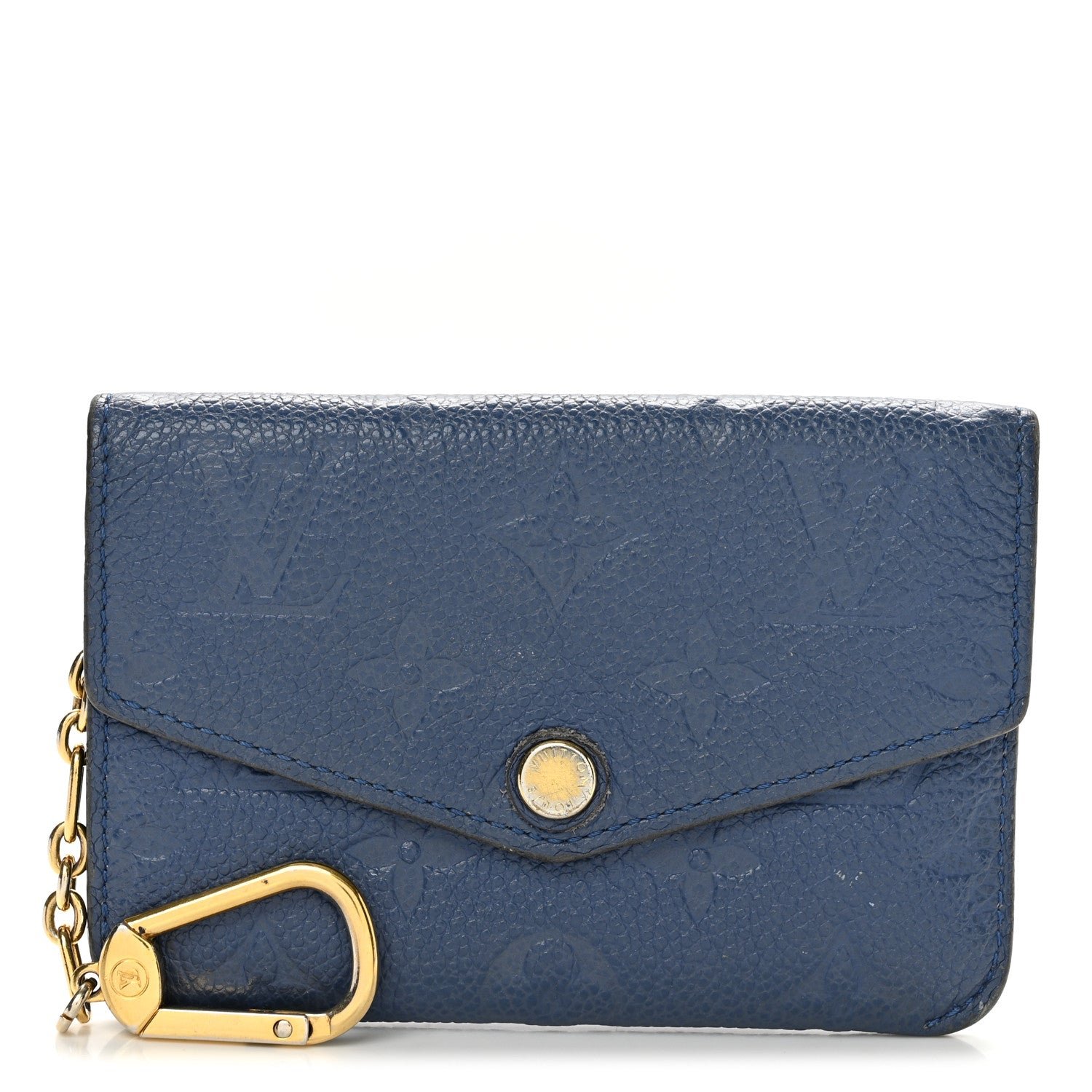 Louis Vuitton Empreinte Key Pouch Denim