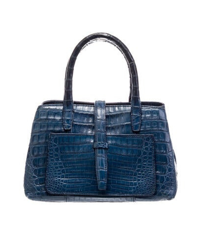 Nancy Gonzalez Gonzalez Crocodile Top Handle Bag