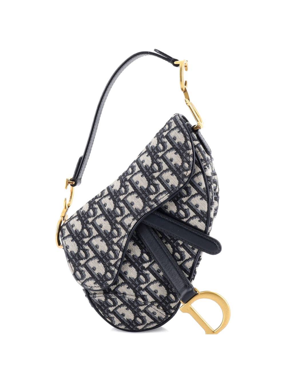 Saddle Handbag Oblique Canvas Mini shoulder bag