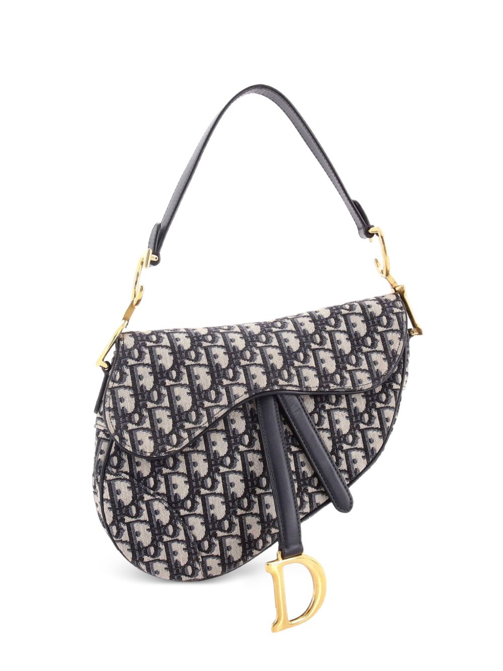 Saddle Handbag Oblique Canvas Medium shoulder bag