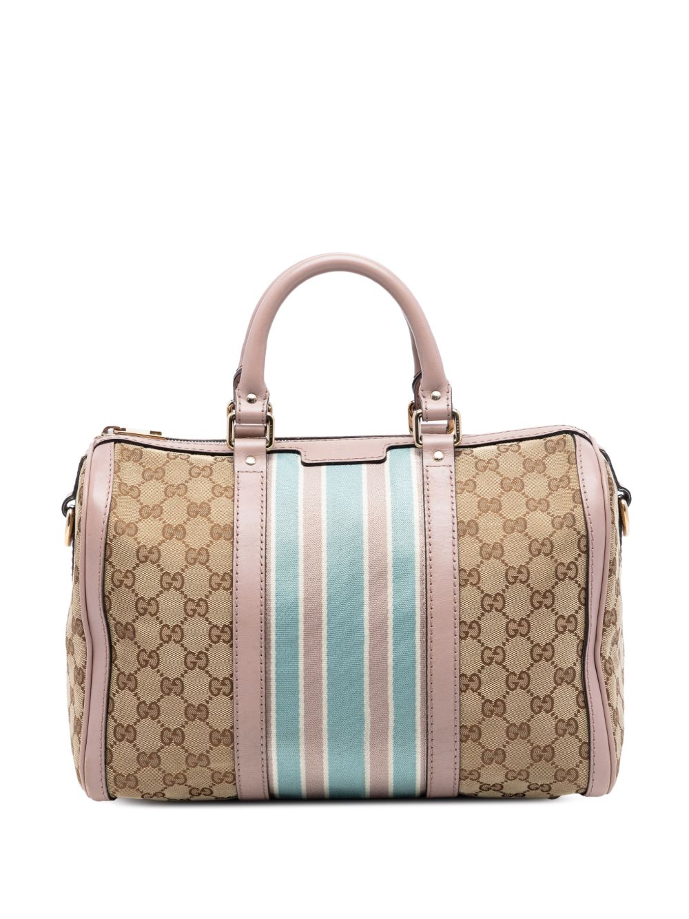 2016-2026 Medium GG Canvas Web Joy Boston Bag satchel