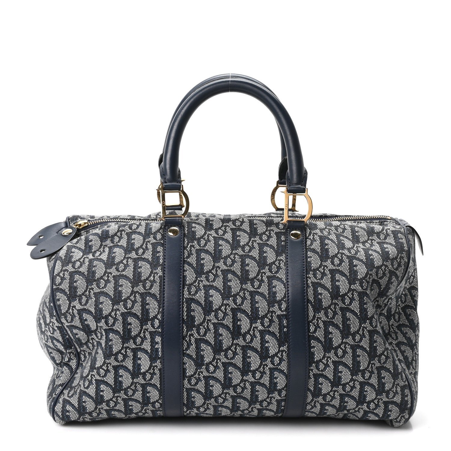 Christian Dior Monogram Duffle Navy Blue