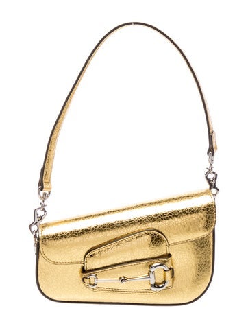1955 Horsebit Metallic Demetra Mini Horsebit Shoulder Bag