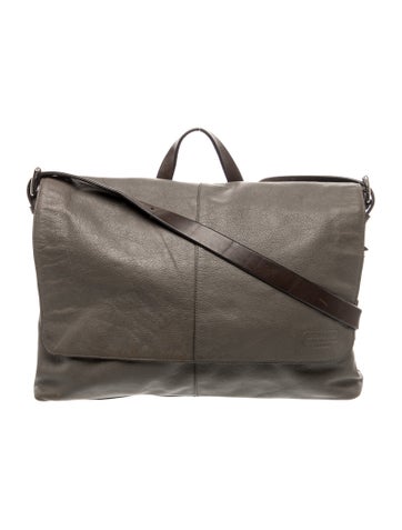 Leather Messenger Bag