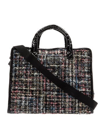 Tweed Briefcase