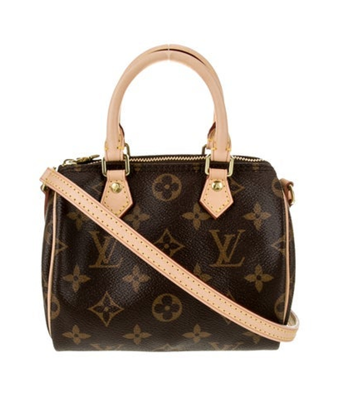 Louis Vuitton Vuitton Lv Monogram Speedy Nano W Tags