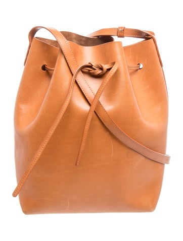 Leather Bucket Bag