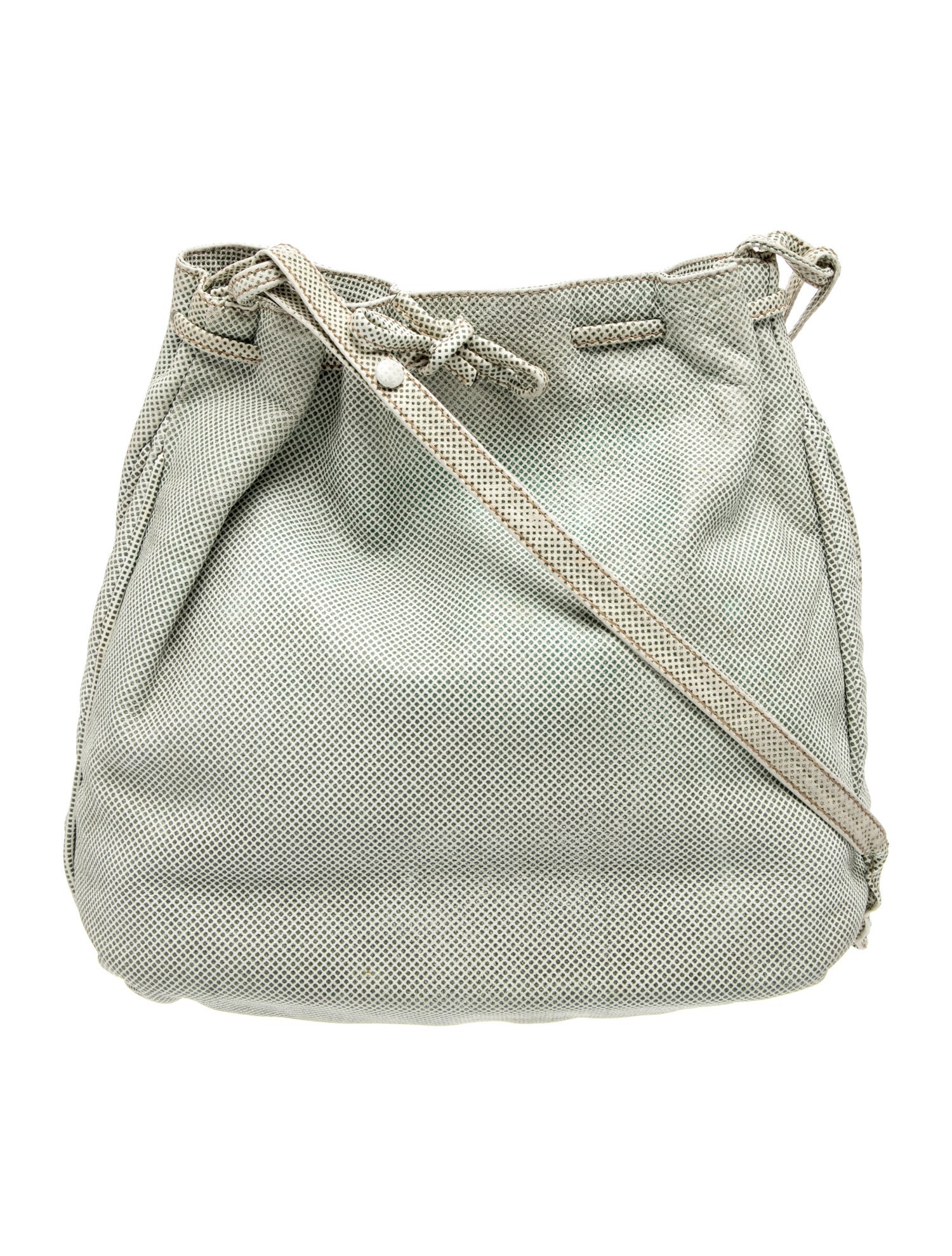 Bottega Veneta Leather Marco Polo Medium Vintage