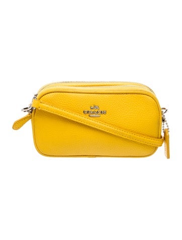 Coach Leather Top Handle Bag