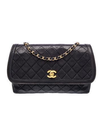 Quilted CC Flap Bag w/ Pouch