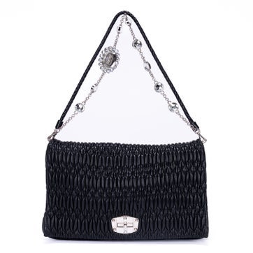Leather Crystal Cloque