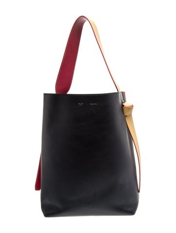 Leather Twisted Cabas Large