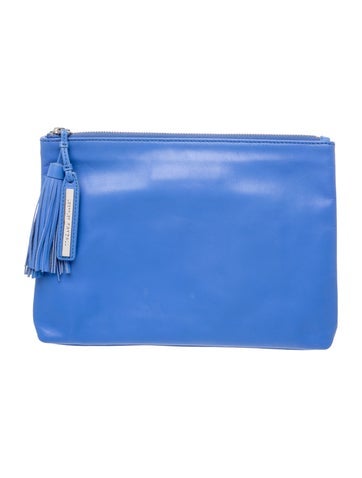 Loeffler Randall Leather Clutch
