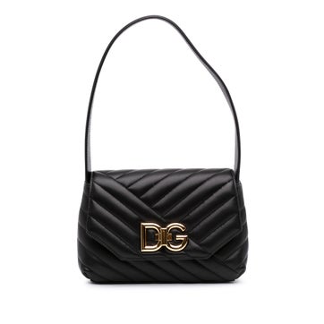 Small Quilted Lambskin Lop Shoulder Bag