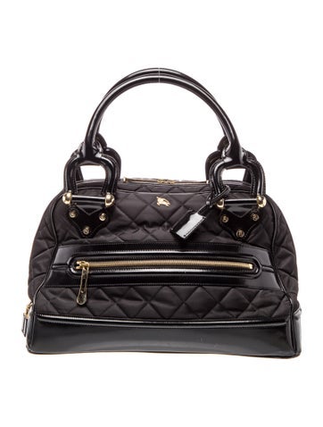 Nylon Top Handle Bag