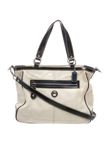 Leather Top Handle Bag