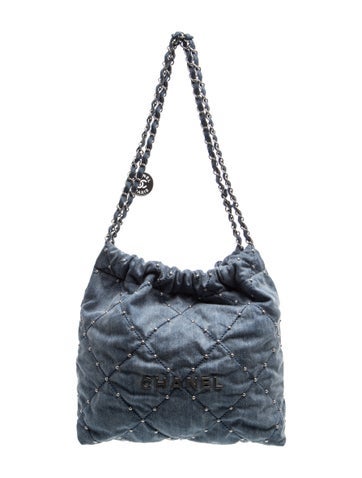 Denim Pearly 22 Hobo