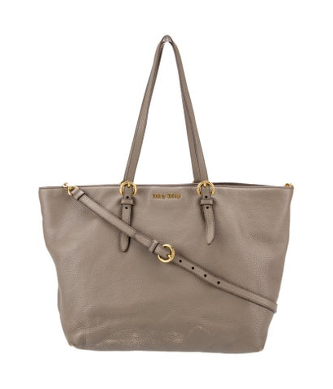 Miu Miu Miu Leather Tote