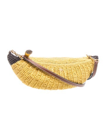 Anya Hindmarch Straw Crossbody Bag