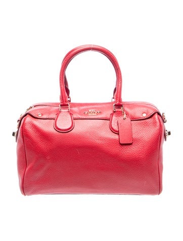 Leather Top Handle Bag