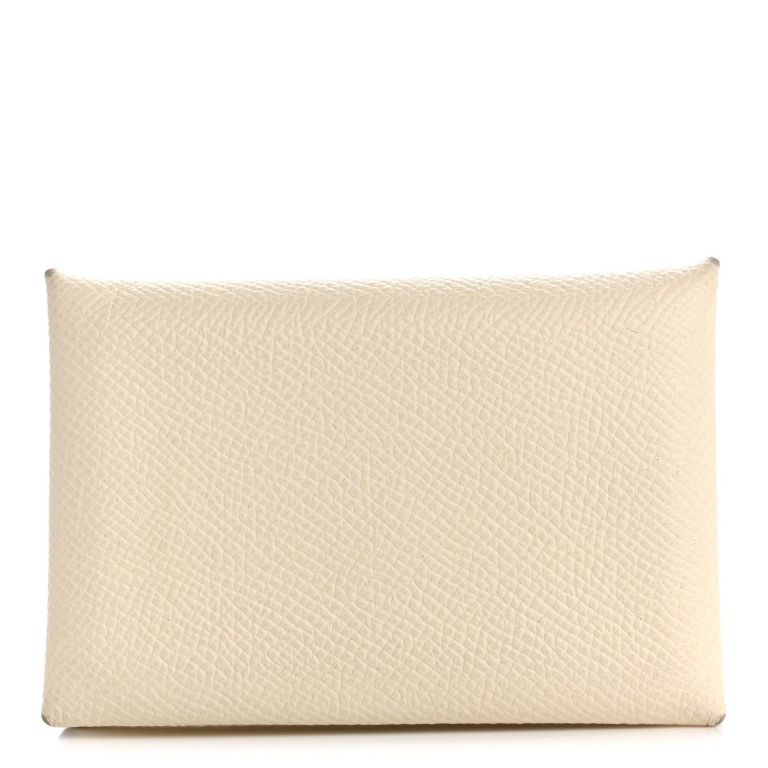 Hermes Epsom Calvi Card Case  Nata