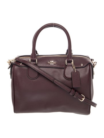 Leather Top Handle Bag