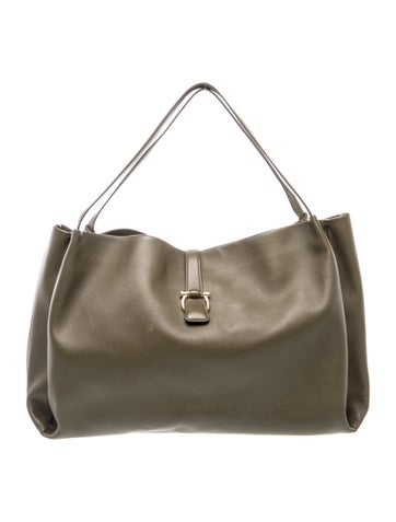 Ferragamo Leather Shoulder Bag