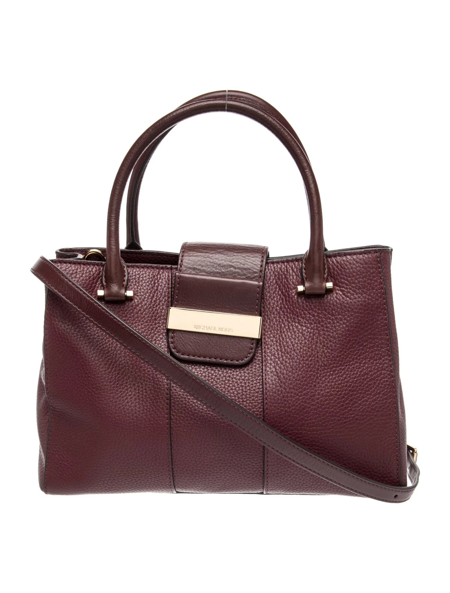 Leather Top Handle Bag Medium