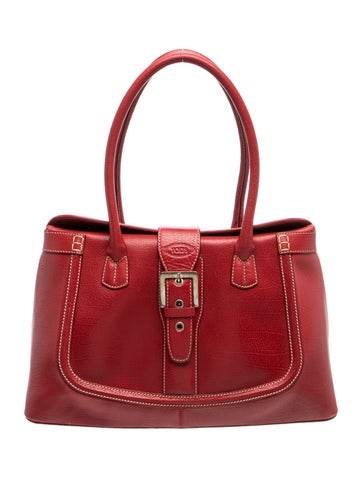 Leather Top Handle Bag