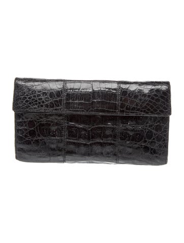 Nancy Gonzalez Crocodile Clutch