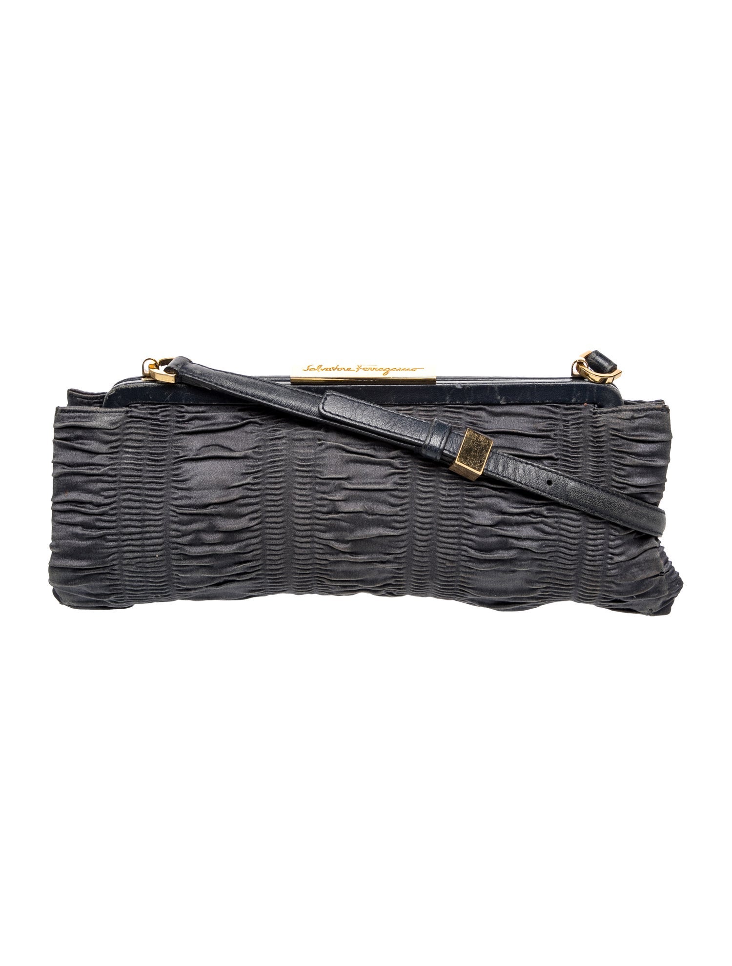 Ferragamo Silk Shoulder Bag