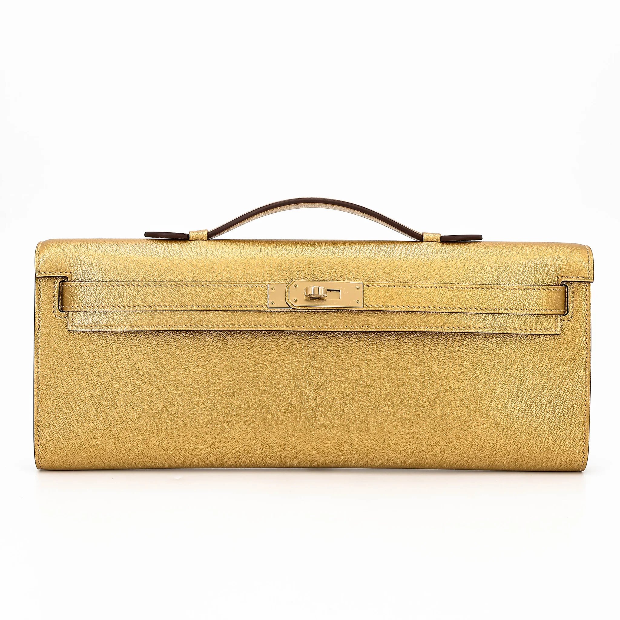 Brand New ( Rank N ) HERMÈS Kelly Cut Dore (Y9) Chamkilight Gold hardware K (2025)