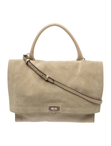 Givenchy Suede Top Handle Bag