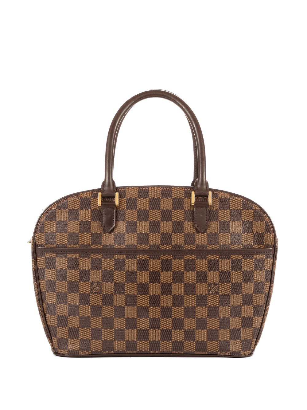Sarria Horizontal Damier Ebène canvas handbag