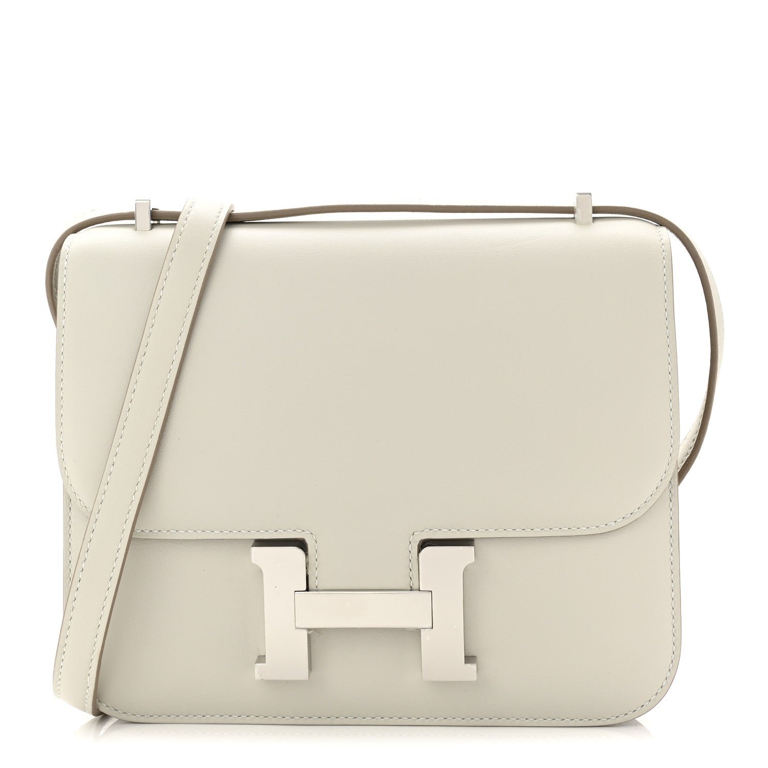 Hermes Hermes Swift Constance 18 Gris Perle
