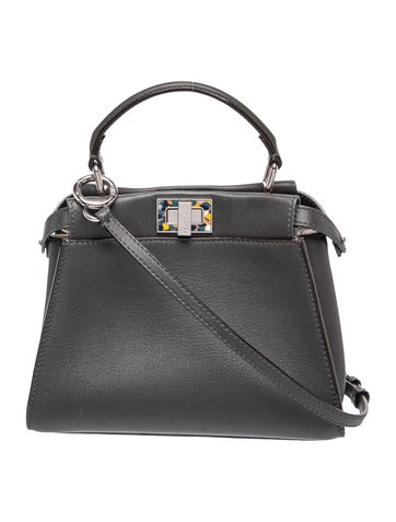 Leather Peekaboo Mini