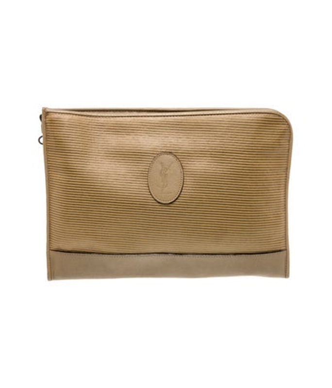 Saint Laurent Saint Laurent Leather Vintage Clutch Vintage