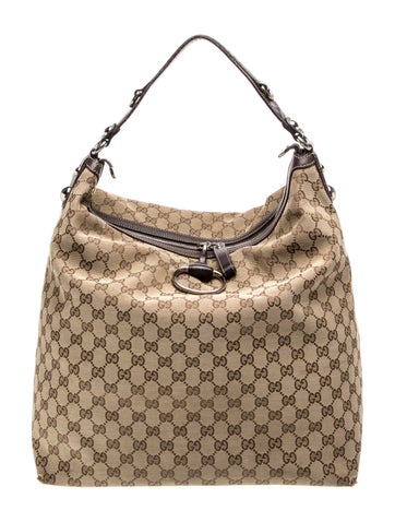 GG Canvas Hobo