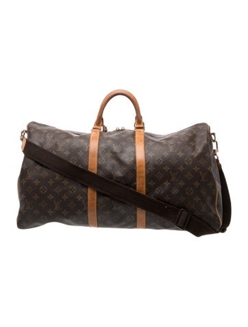 LV Monogram Keepall Bandouliere 55 Vintage